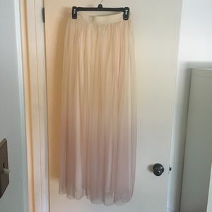 Lauren Conrad Ombré Tulle Skirt
